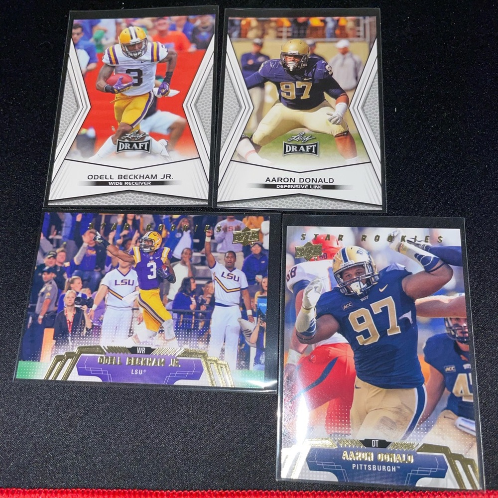 Aaron Donald and OBJ Rookie lot